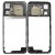 Middle Frame Ring Only For Realme V25 Black By - Maxbhi Com