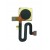 Fingerprint Sensor Flex Cable For Zte Blade V8 Mini Black By - Maxbhi Com
