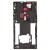 Middle Frame Ring Only For Sony Xperia Ion St28i White By - Maxbhi Com