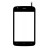 Touch Screen Digitizer For Intex Aqua Glory Black By - Maxbhi.com