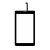 Touch Screen Digitizer For Micromax Canvas Tab P470 Black By - Maxbhi.com