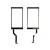 Touch Screen Digitizer For Htc Desire 626g Plus Black By - Maxbhi Com
