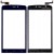 Touch Screen Digitizer For Spice Stellar 518 Black By - Maxbhi Com