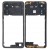 Middle Frame Ring Only For Xiaomi Poco C65 White By - Maxbhi Com