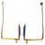 Fingerprint Sensor Flex Cable For Tcl 40 Nxtpaper Black By - Maxbhi Com