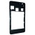 Middle Frame Ring Only For Wiko Ridge Fab 4g Black Grey By - Maxbhi Com