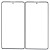 Replacement Front Glass For Xiaomi Redmi Note 13 Pro 5g Black By - Maxbhi Com