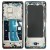 Lcd Frame Middle Chassis For Realme 12 Pro Plus 5g Black By - Maxbhi Com