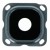 Camera Lens Glass With Frame For Samsung Galaxy C5 Black By - Maxbhi Com