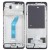 Lcd Frame Middle Chassis For Xiaomi Redmi 13c 5g Silver By - Maxbhi Com