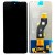 LCD with Touch Screen for Itel P55 4G Black