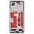 Lcd Frame Middle Chassis For Honor 60 Black By - Maxbhi Com