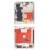 Lcd Frame Middle Chassis For Huawei P50 Pocket 4g Al00 Gold By - Maxbhi Com