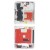 Lcd Frame Middle Chassis For Huawei P50 Pocket 4g Al00 Silver By - Maxbhi Com