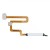 Fingerprint Sensor Flex Cable For Xiaomi Redmi Note 12 Pro 4g White By - Maxbhi Com