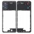Middle Frame Ring Only For Motorola Moto G04 Black By - Maxbhi Com