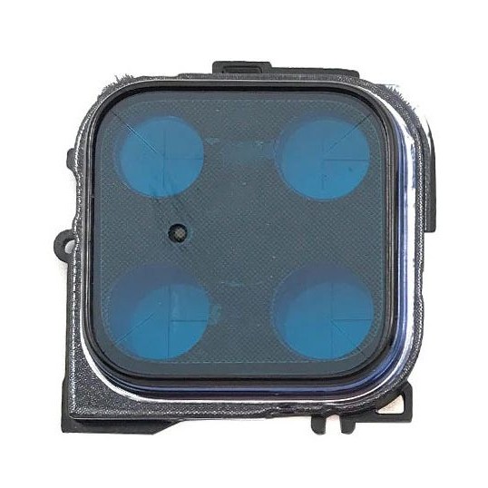 Camera Lens Glass with Frame for Xiaomi Redmi Note Black by