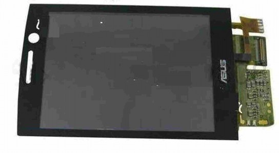 LCD with Touch Screen for Garmin-Asus nuvifone M20 - Black