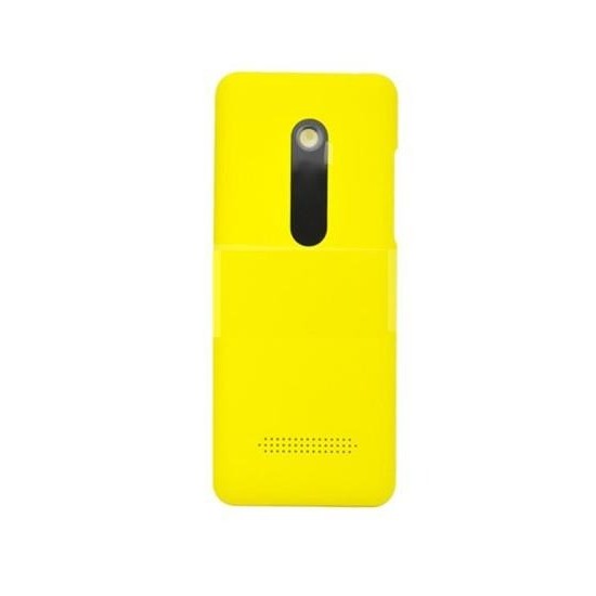 Back Panel Cover for Nokia 206 Yellow - Main Image