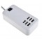 6 Port Multi USB HighQ Fast Charger for Micromax Canvas Tab P702 - Maxbhi.com