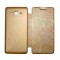 Flip Cover for Samsung Galaxy Grand Prime 4G - Gold