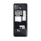 LCD Frame Middle Chassis for Nokia 301 Dual Sim - Cyan by Maxbhi.com