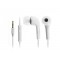 Earphone for Alcatel Idol 2 - Handsfree, In-Ear Headphone, 3.5mm, White