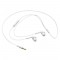 Earphone for Micromax A111 Canvas Doodle - Handsfree, In-Ear Headphone, 3.5mm, White