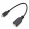 USB OTG Adapter Cable for Asus Google Nexus 7 2 Cellular with 3G