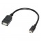 USB OTG Adapter Cable for Datawind UbiSlate 7R Plus