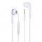 Earphone for Celkon Q567 - Handsfree, In-Ear Headphone, White