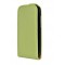 Flip Cover for HTC Desire X Dual SIM with dual SIM card slots - Green