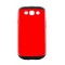 Back Case for Samsung Galaxy Core I8262 with Dual SIM - Red & Black