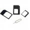 Sim Adapter For Apple iPhone 5, 5G Micro Sim with Ejector Pin