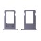 SIM Card Holder Tray for Intex Aqua Octa - Silver - Maxbhi.com