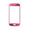 Replacement Front Glass For Samsung I9192 Galaxy S4 Mini With Dual Sim Pink By - Maxbhi.com