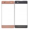 Replacement Front Glass For Sony Xperia Xa Dual Rose Gold By - Maxbhi Com