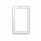 Replacement Front Glass For Samsung P6200 Galaxy Tab 7.0 Plus White By - Maxbhi.com