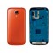 Full Body Housing For Samsung I9192 Galaxy S4 Mini With Dual Sim Orange - Maxbhi Com