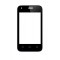 Replacement Front Glass For Panasonic Love T10 Black By - Maxbhi.com