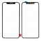 Replacement Front Glass For Apple Iphone X Black By - Maxbhi Com