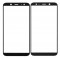 Replacement Front Glass For Samsung Galaxy A6 2018 Sma600n Black By - Maxbhi Com