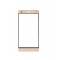 Replacement Front Glass For Huawei P8 Lite Gold By - Maxbhi Com