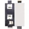 Sim Connector Flex Cable For Asus Zenfone 2 Ze500cl By - Maxbhi Com