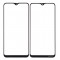 Replacement Front Glass For Samsung Galaxy A10 Black By - Maxbhi Com