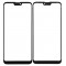 Replacement Front Glass For Asus Zenfone Max Plus M2 Zb634kl Black By - Maxbhi Com