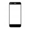 Replacement Front Glass For Micromax Bharat Go Black By - Maxbhi Com