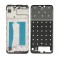 Lcd Frame Middle Chassis For Asus Zenfone Max Pro M2 Zb631kl Blue By - Maxbhi Com