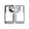 Lcd Frame Middle Chassis For Samsung Galaxy Grand 2 Smg7102 With Dual Sim Black By - Maxbhi Com