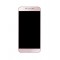 Lcd Frame Middle Chassis For Samsung Galaxy A8 2016 Pink By - Maxbhi Com